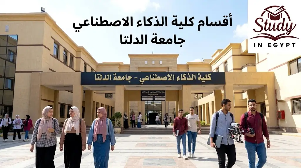 أقسام كلية الذكاء الاصطناعي جامعة الدلتا ومجالاتها